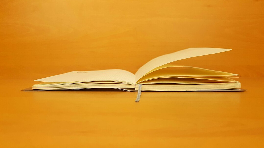 open book pages