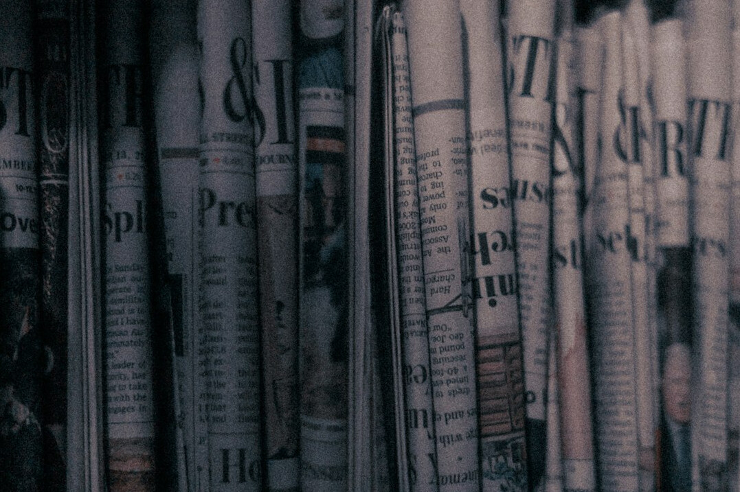 old newspaper headlines