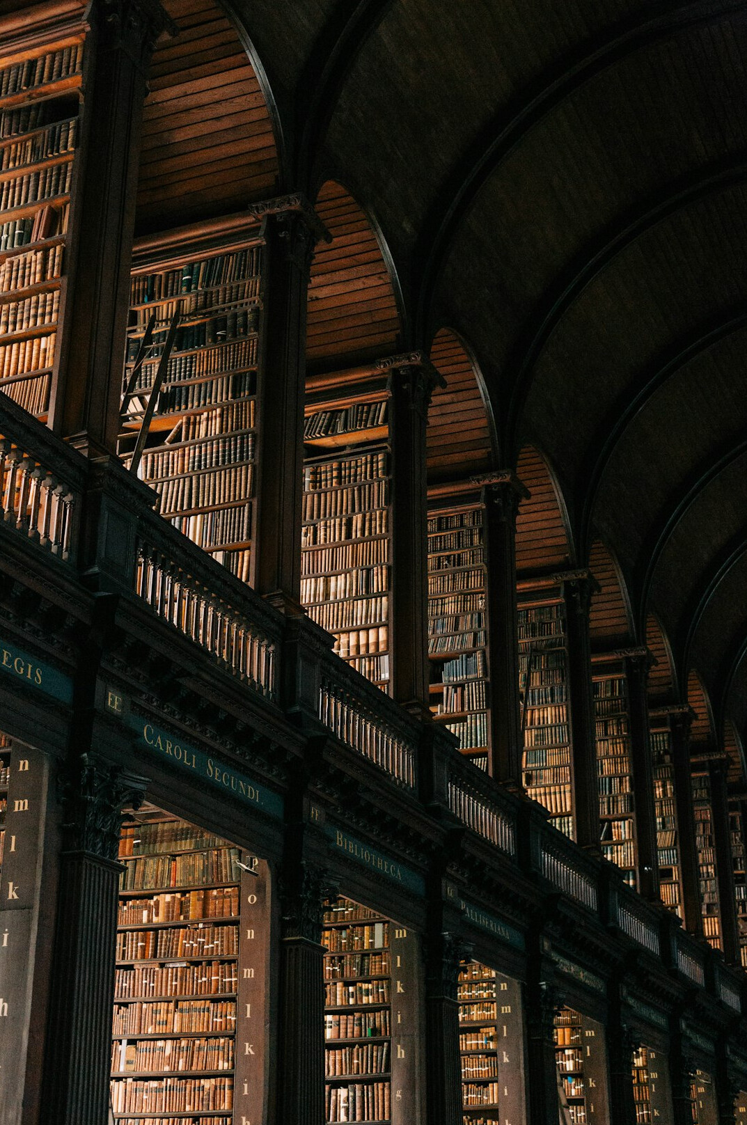 old library books