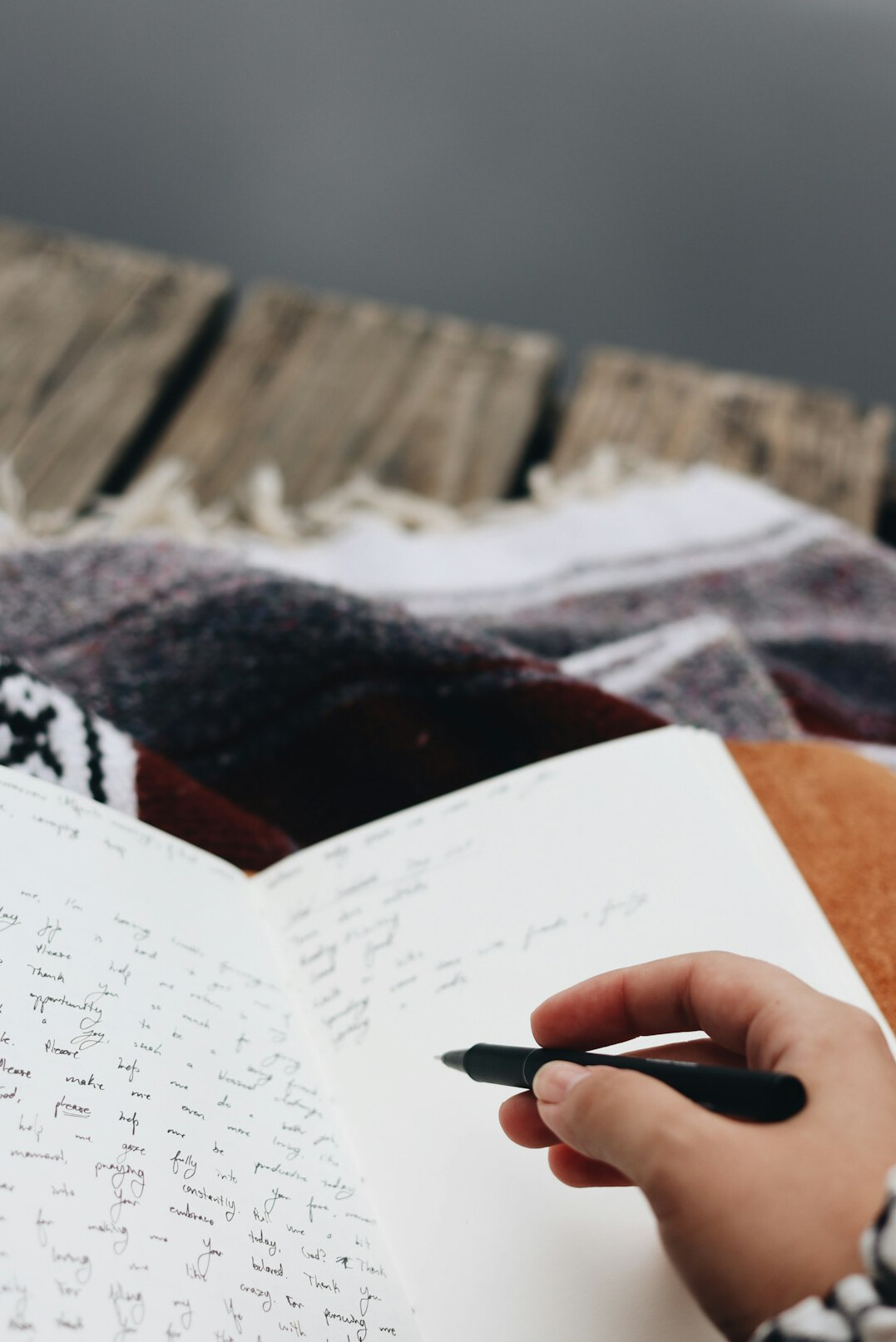 writer brainstorming ideas